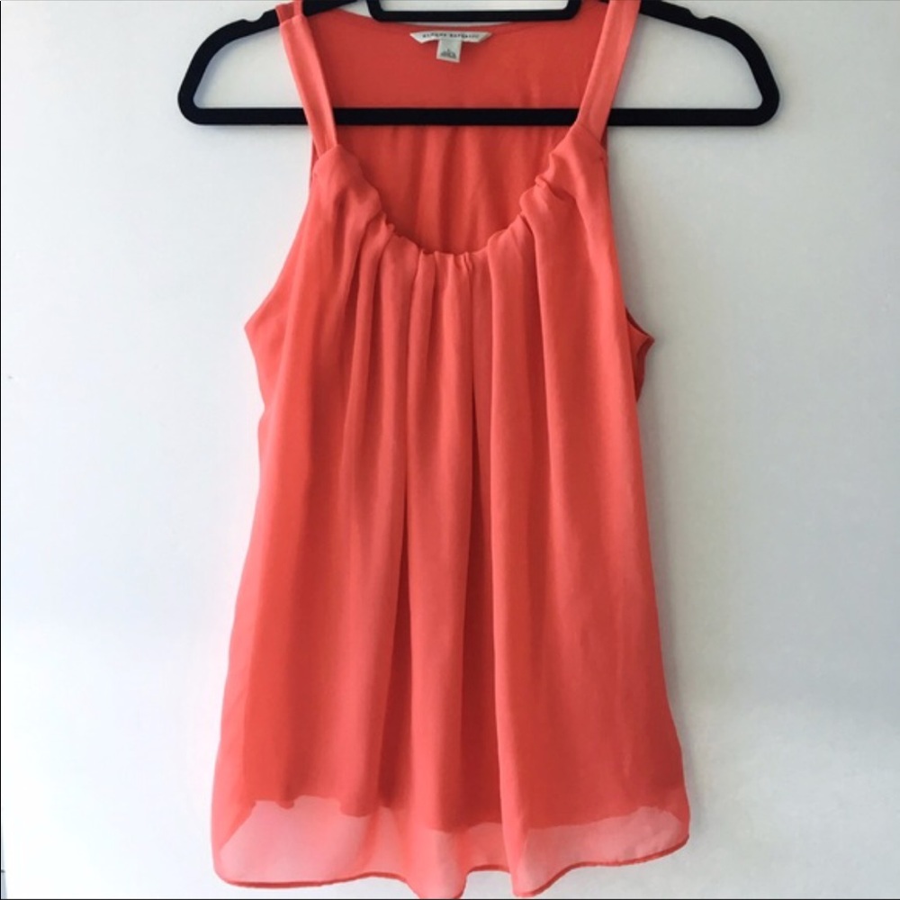 Melon/orange banana republic top